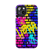 Libra Graffiti Wall Tough Phone Case – Vibrant Zodiac Street Art Design