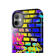 Sagittarius Graffiti Wall Zodiac Tough Phone Case LavenderCeleste