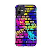 Sagittarius Graffiti Wall Zodiac Tough Phone Case LavenderCeleste