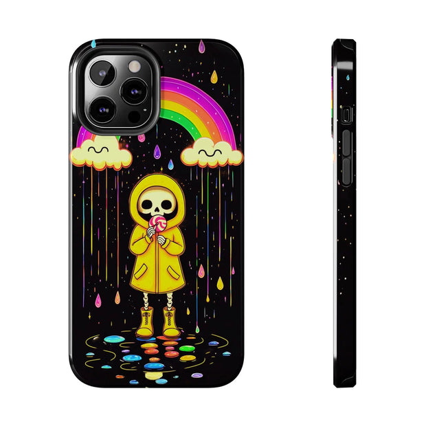 Rainbow Skeleton Lollipop Tough Phone Case LavenderCeleste