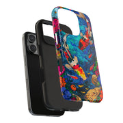 Vibrant Koi Pond Pop Art Tough Phone Case