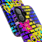 Scorpio Graffiti Wall Zodiac Tough Phone Case LavenderCeleste