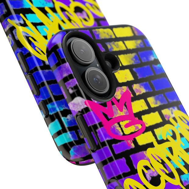 Scorpio Graffiti Wall Zodiac Tough Phone Case LavenderCeleste
