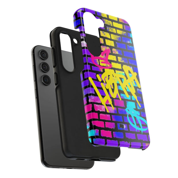 Libra Graffiti Wall Tough Phone Case – Vibrant Zodiac Street Art Design