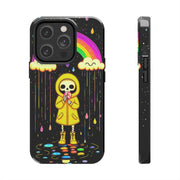 Rainbow Skeleton Lollipop Tough Phone Case LavenderCeleste