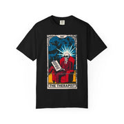 The Therapist Skeleton Tarot Comfort Colors Tee LavenderCeleste