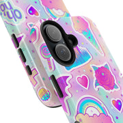 Pastel Goth Kawaii Graveyard Tough Phone Case LavenderCeleste