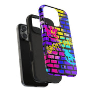 Sagittarius Graffiti Wall Zodiac Tough Phone Case LavenderCeleste
