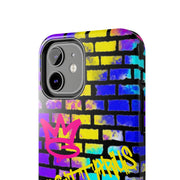 Sagittarius Graffiti Wall Zodiac Tough Phone Case LavenderCeleste