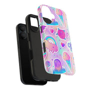 Pastel Goth Kawaii Graveyard Tough Phone Case LavenderCeleste