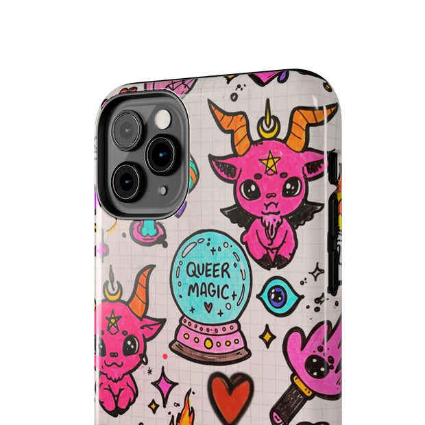Queer Magic Pride Witchcore Tough Phone Case LavenderCeleste