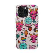Queer Magic Pride Witchcore Tough Phone Case LavenderCeleste