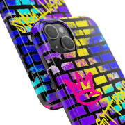 Sagittarius Graffiti Wall Zodiac Tough Phone Case LavenderCeleste