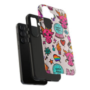 Queer Magic Pride Witchcore Tough Phone Case LavenderCeleste