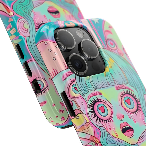 Kawaii Diner Zombies Pastel Chaos Tough Phone Case