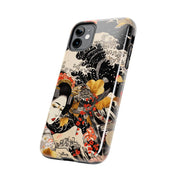 Golden Geisha Wave Japanese Art Tough Phone Case