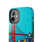 San Francisco Pop Art Colorful City Tough Phone Case LavenderCeleste