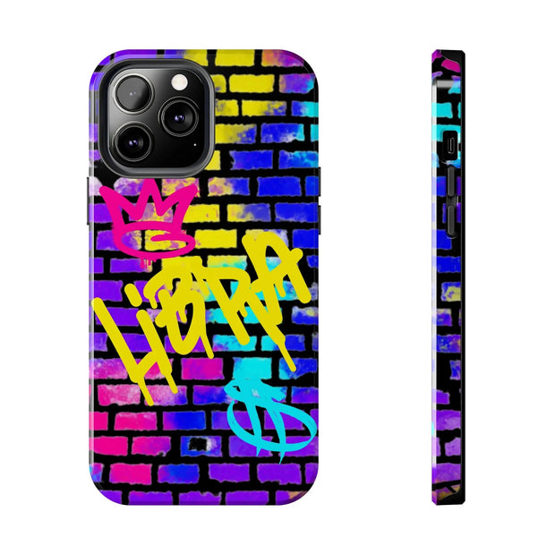 Libra Graffiti Wall Tough Phone Case – Vibrant Zodiac Street Art Design