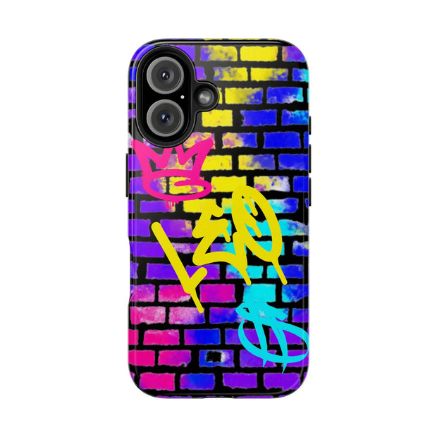 Leo Zodiac Graffiti Wall Tough Phone Case