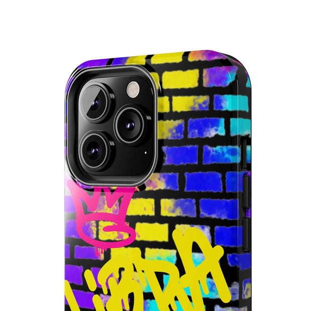 Libra Graffiti Wall Tough Phone Case – Vibrant Zodiac Street Art Design