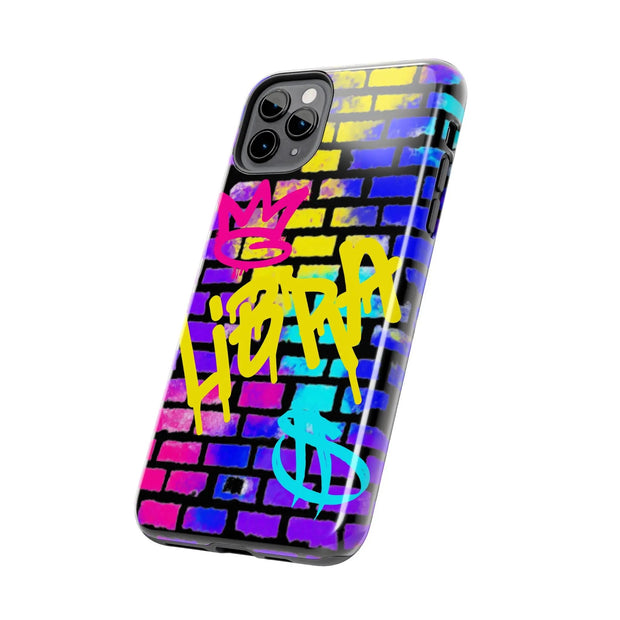 Libra Graffiti Wall Tough Phone Case – Vibrant Zodiac Street Art Design