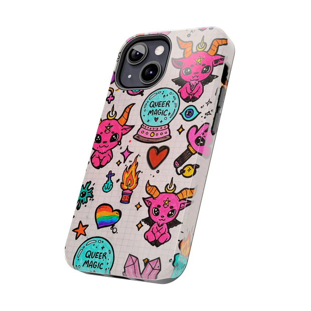 Queer Magic Pride Witchcore Tough Phone Case LavenderCeleste