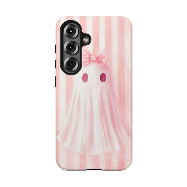 Pink Coquette Ghost Tough Phone Case LavenderCeleste