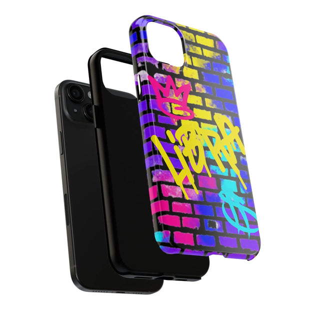 Libra Graffiti Wall Tough Phone Case – Vibrant Zodiac Street Art Design