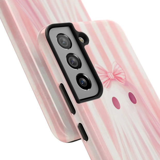 Pink Coquette Ghost Tough Phone Case - LavenderCeleste