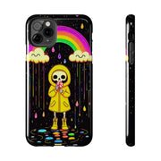 Rainbow Skeleton Lollipop Tough Phone Case LavenderCeleste