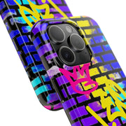 Leo Zodiac Graffiti Tough Phone Case – Vibrant Street Art Zodiac Design