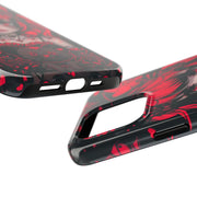 Kawaii Gothpunk Red Heart Tough Phone Case