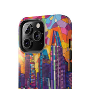San Diego Skyline Pop Art Tough Phone Case LavenderCeleste