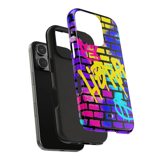 Libra Graffiti Wall Tough Phone Case – Vibrant Zodiac Street Art Design