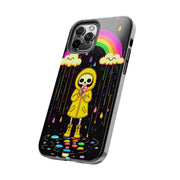 Rainbow Skeleton Lollipop Tough Phone Case LavenderCeleste