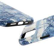 San Francisco Toile de Jouy Scenic Tough Phone Case LavenderCeleste