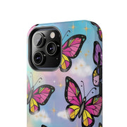 Retro Pop Art Butterfly Sky Tough Phone Case