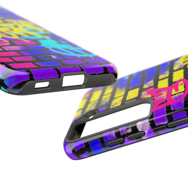 Scorpio Graffiti Wall Zodiac Tough Phone Case LavenderCeleste