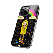 Rainbow Skeleton Lollipop Tough Phone Case LavenderCeleste
