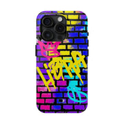 Libra Graffiti Wall Tough Phone Case – Vibrant Zodiac Street Art Design