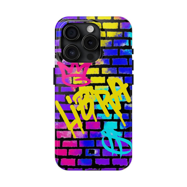 Libra Graffiti Wall Tough Phone Case – Vibrant Zodiac Street Art Design