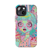 Kawaii Diner Zombies Pastel Chaos Tough Phone Case
