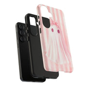 Pink Coquette Ghost Tough Phone Case - LavenderCeleste