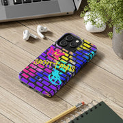 Sagittarius Graffiti Wall Zodiac Tough Phone Case LavenderCeleste