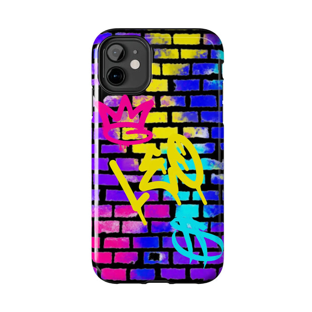 Leo Zodiac Graffiti Wall Tough Phone Case