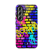 Scorpio Graffiti Wall Zodiac Tough Phone Case LavenderCeleste