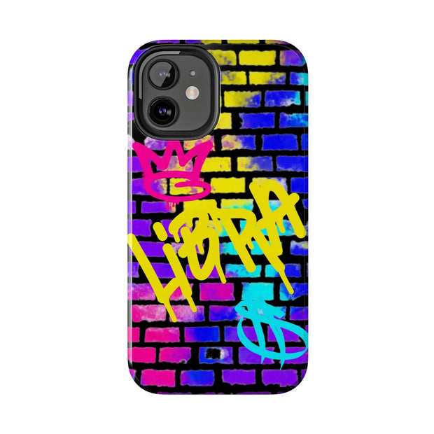 Libra Graffiti Wall Tough Phone Case – Vibrant Zodiac Street Art Design