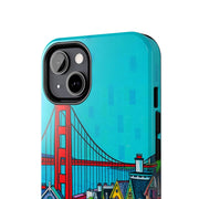 San Francisco Pop Art Colorful City Tough Phone Case LavenderCeleste