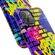 Libra Graffiti Wall Tough Phone Case – Vibrant Zodiac Street Art Design