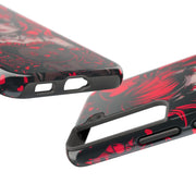 Kawaii Gothpunk Red Heart Tough Phone Case